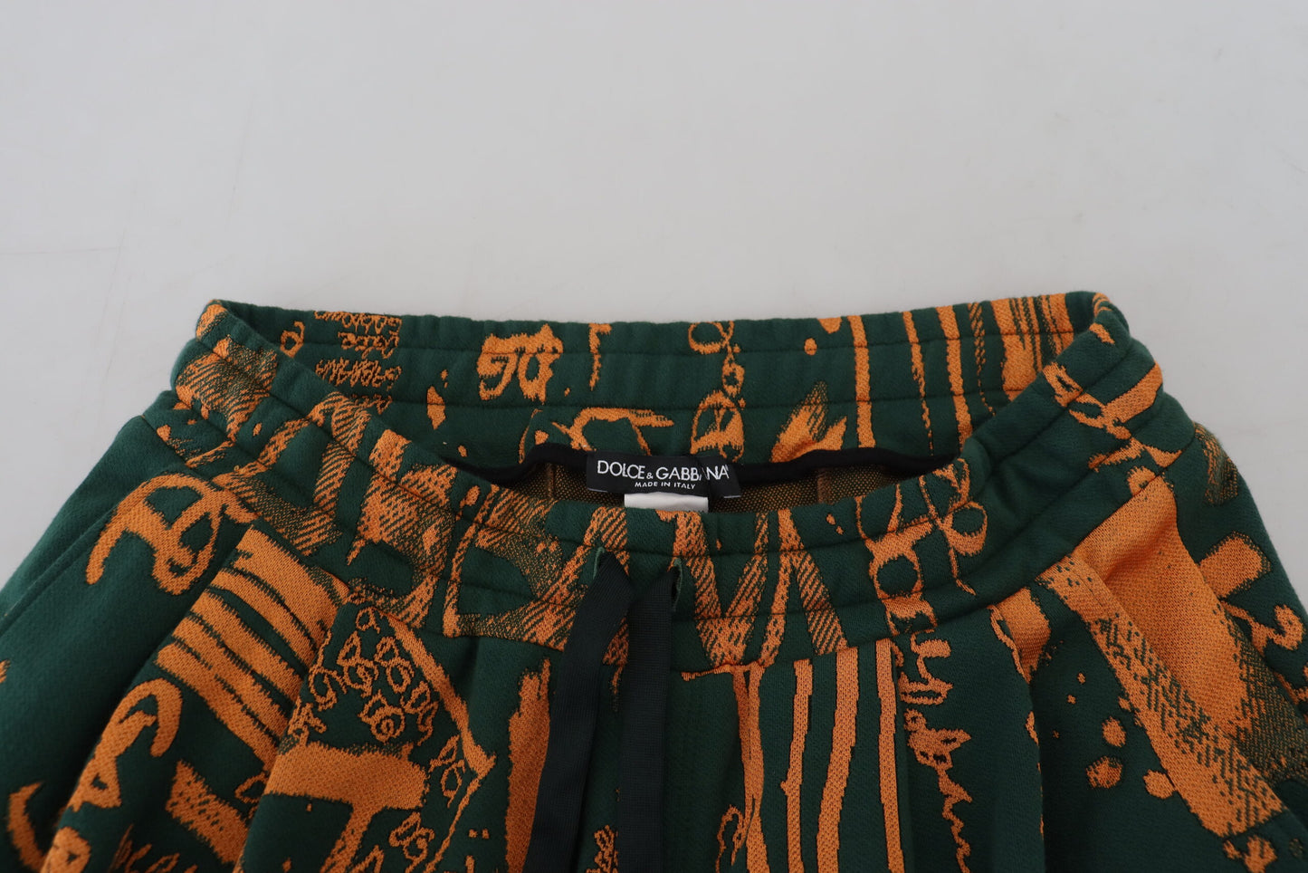 Dolce & Gabbana Multicolor Silk Blend Jogger Cargo Pants IT48 / M