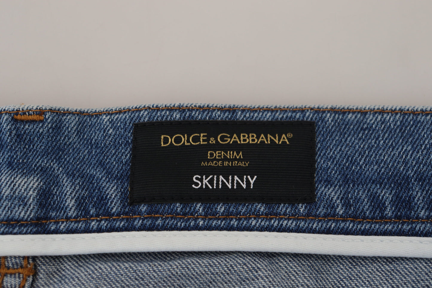 Dolce & Gabbana Exquisite Italian Skinny Denim Jeans IT60 / 3XL