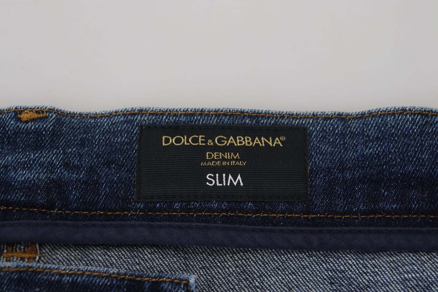 Dolce & Gabbana Elegant Skinny Blue Jeans IT60 / 3XL