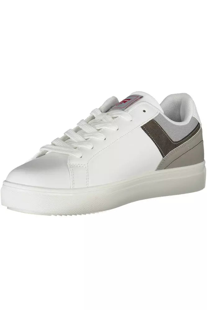 Carrera White Eco Leather Men Sneaker