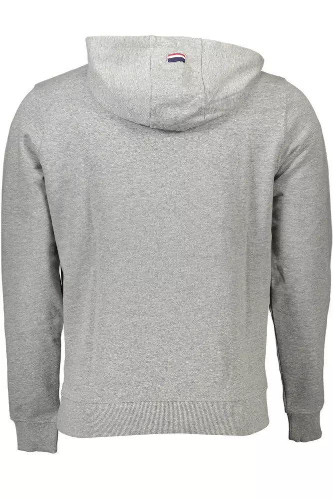 U.S. POLO ASSN. Gray Cotton Men Sweater