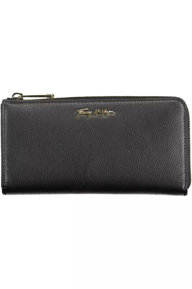 Tommy Hilfiger Black Polyethylene Women Wallet