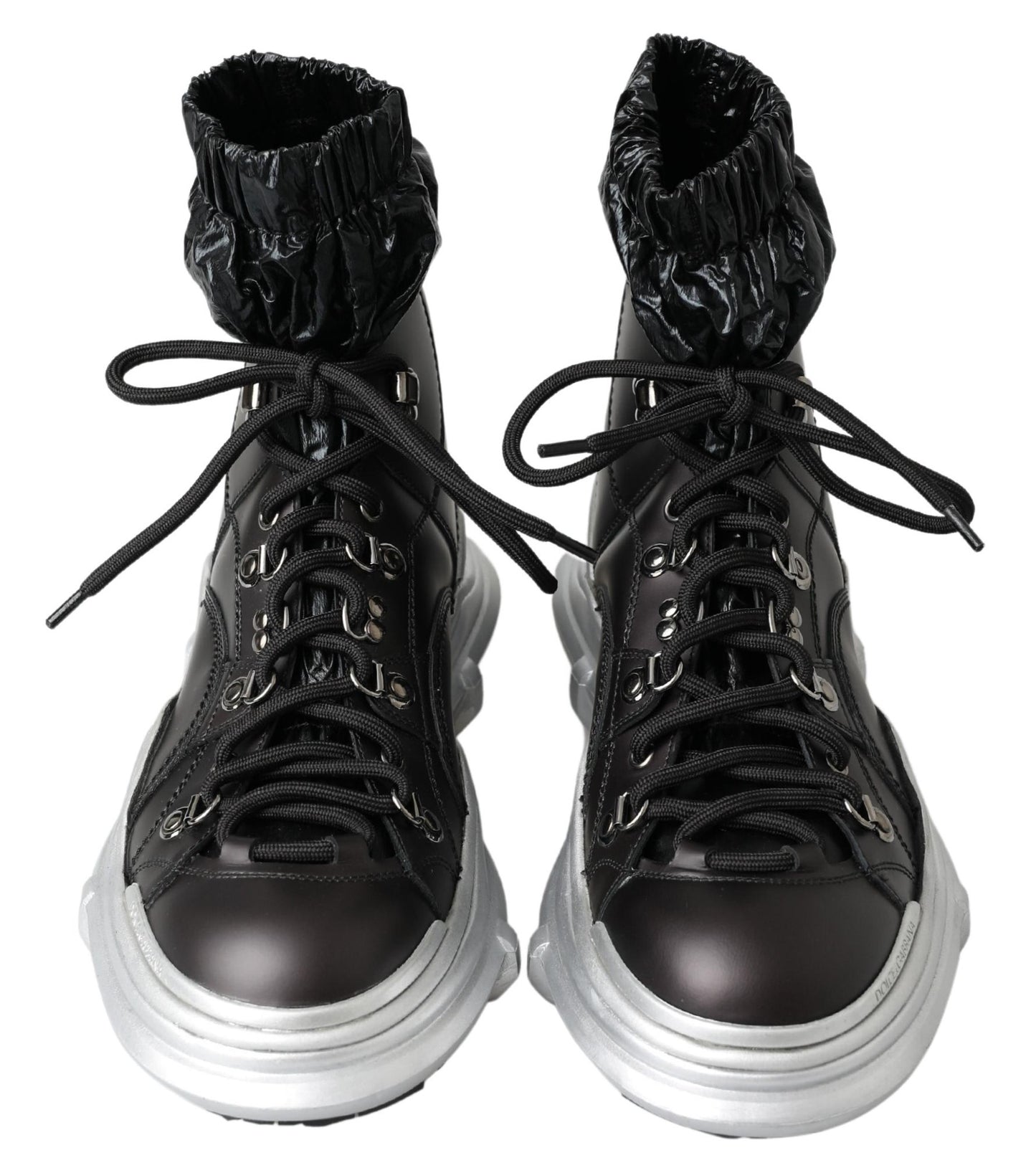 Dolce & Gabbana Black High Top Sneaker Bootie EU41 / US8