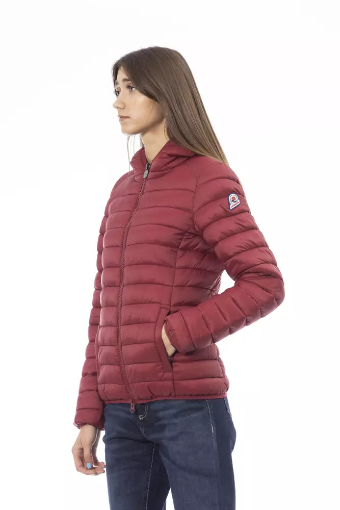 Invicta Red Nylon Women Jacket