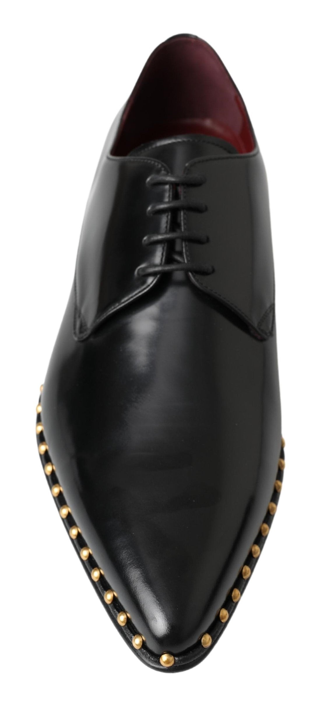 Dolce & Gabbana Elegant Studded Derby Formal Shoes EU40 / US7