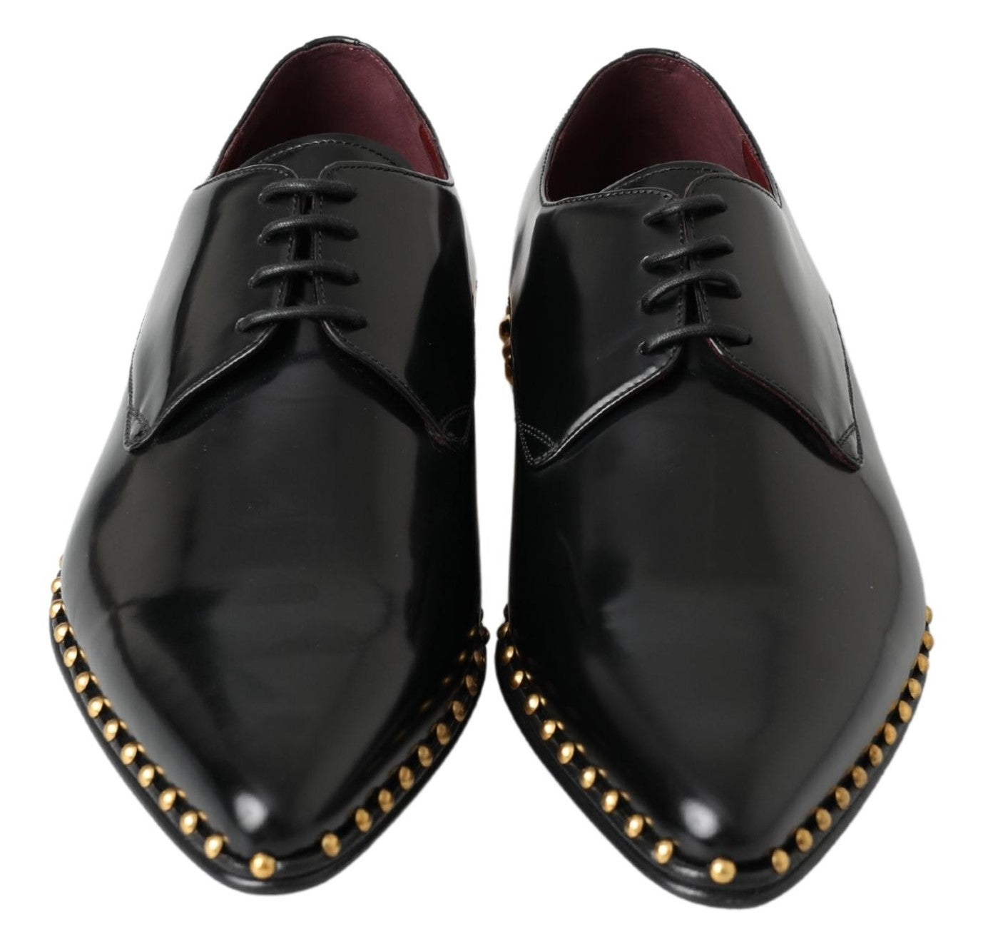 Dolce & Gabbana Elegant Studded Derby Formal Shoes EU40 / US7