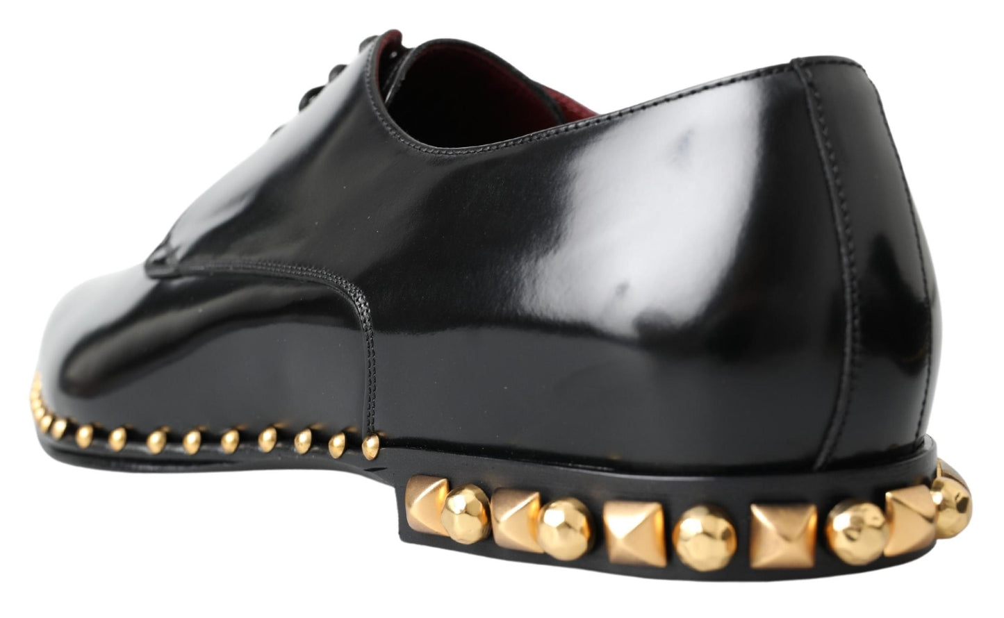 Dolce & Gabbana Elegant Studded Derby Formal Shoes EU40 / US7