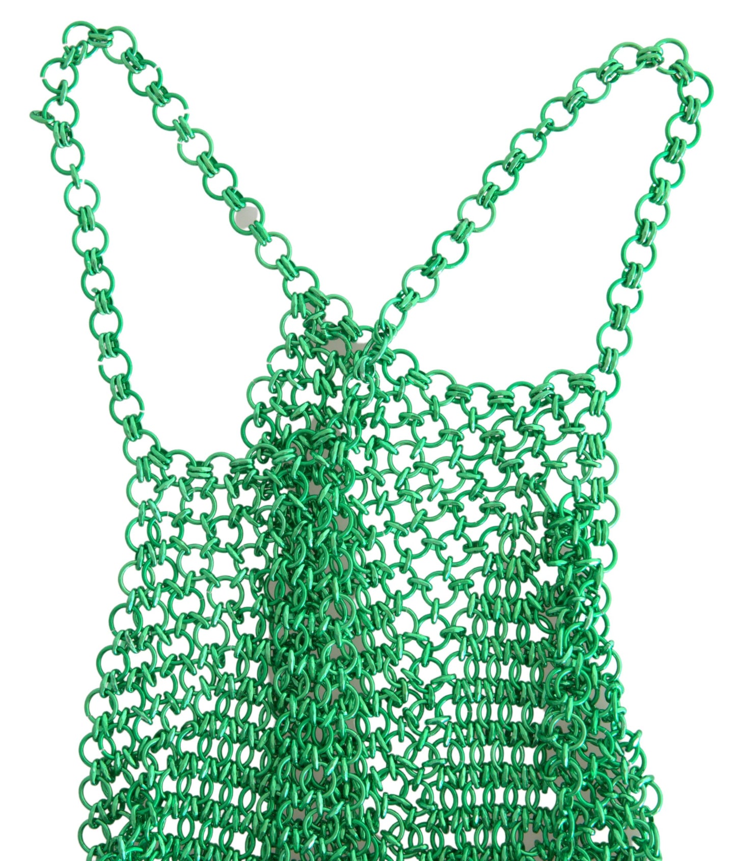 Dolce & Gabbana Emerald Halter Cropped Tank Top IT40 / S