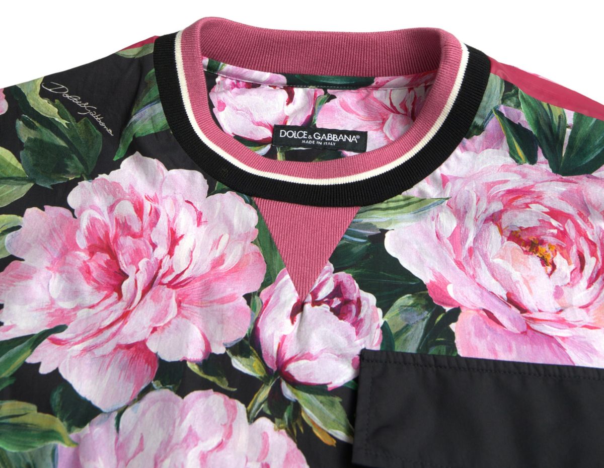 Dolce & Gabbana Floral Extravagance Crewneck Sweater IT46 / M