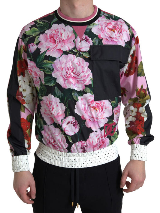 Dolce & Gabbana Floral Extravagance Crewneck Sweater IT46 / M