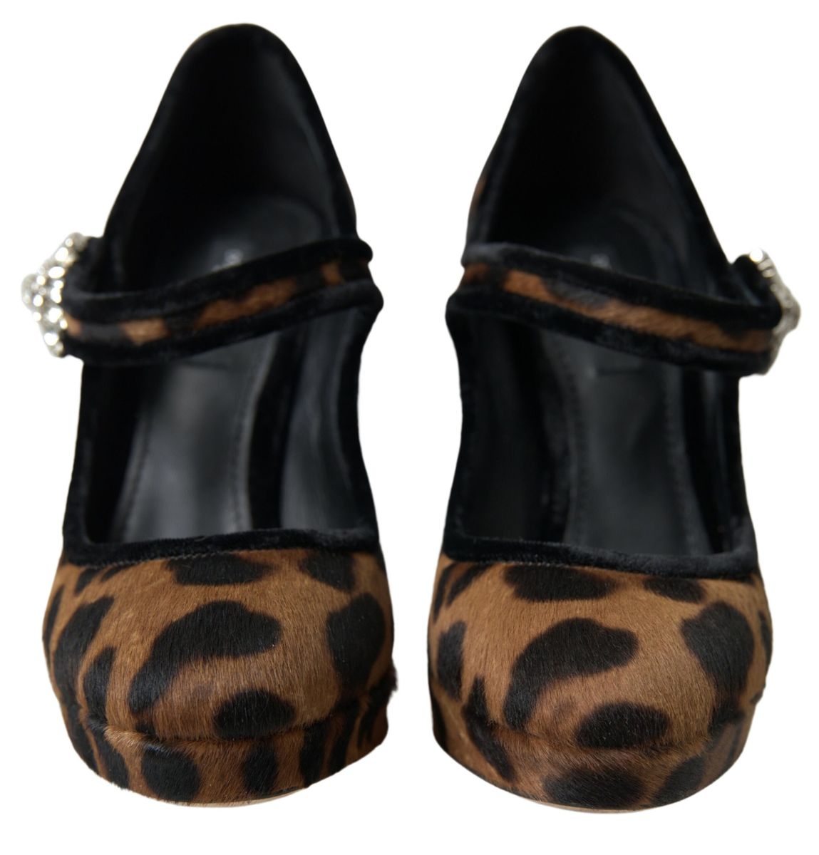 Dolce & Gabbana Elegant Leopard Heel Pumps for Chic Sophistication EU35.5 / US5