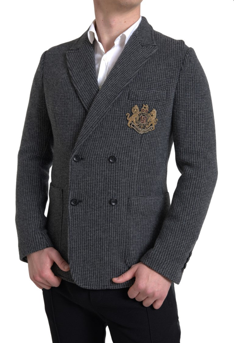 Dolce & Gabbana Elegant Slim Fit Cashmere Blazer IT48 / M