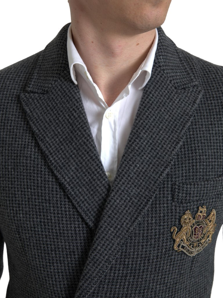 Dolce & Gabbana Elegant Slim Fit Cashmere Blazer IT48 / M