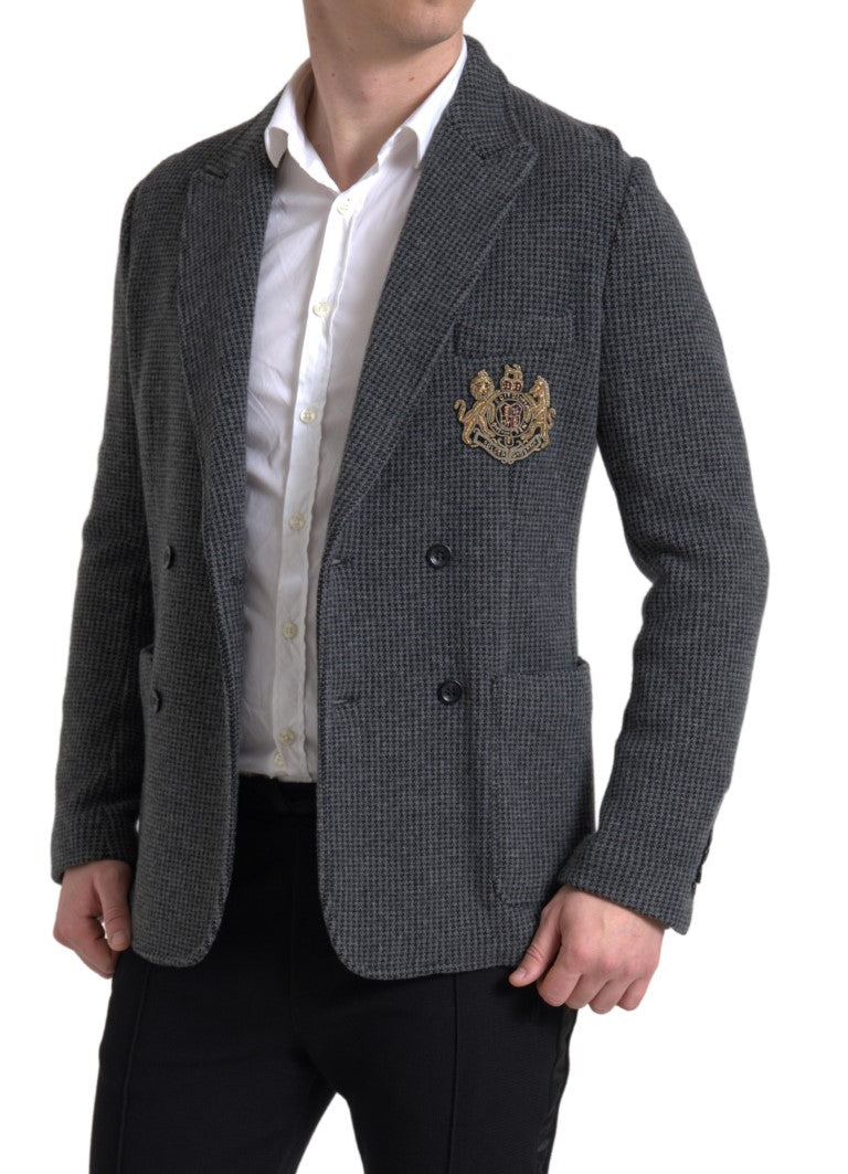 Dolce & Gabbana Elegant Slim Fit Cashmere Blazer IT48 / M