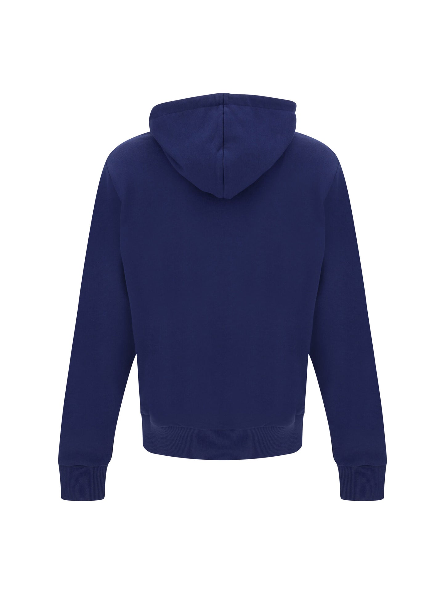 Balmain Elegant Navy Blue Monogram Hoodie IT46 | S