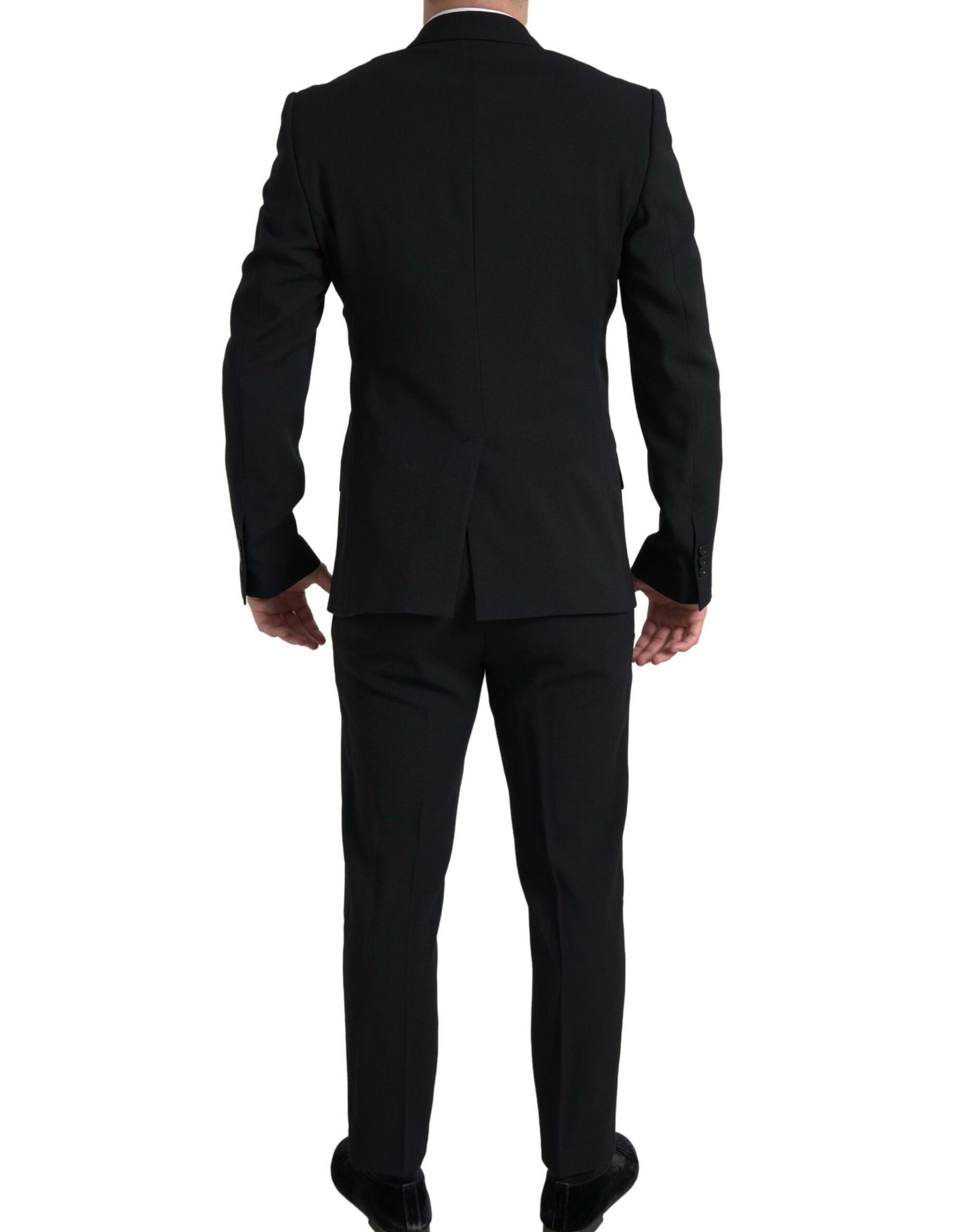 Dolce & Gabbana Elegant Slim Fit Double Breasted Suit IT52 / L