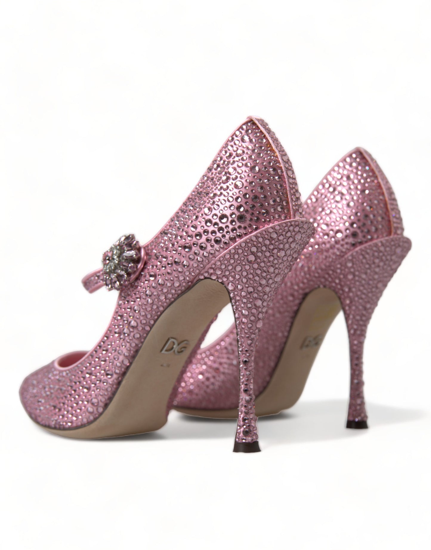 Dolce & Gabbana Enchanting Pink Crystal Pumps EU40.5 / US10