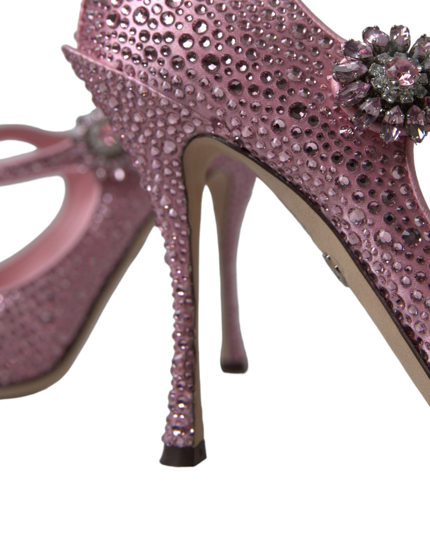 Dolce & Gabbana Enchanting Pink Crystal Pumps EU40.5 / US10