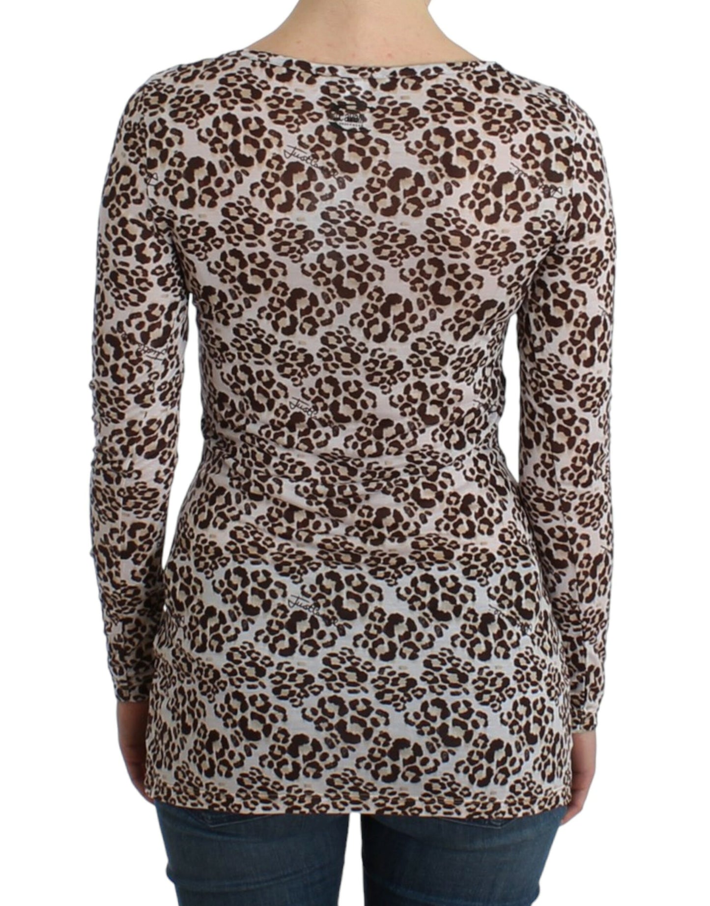 Cavalli Elegant Floral Lace Longsleeve Top IT44 | L