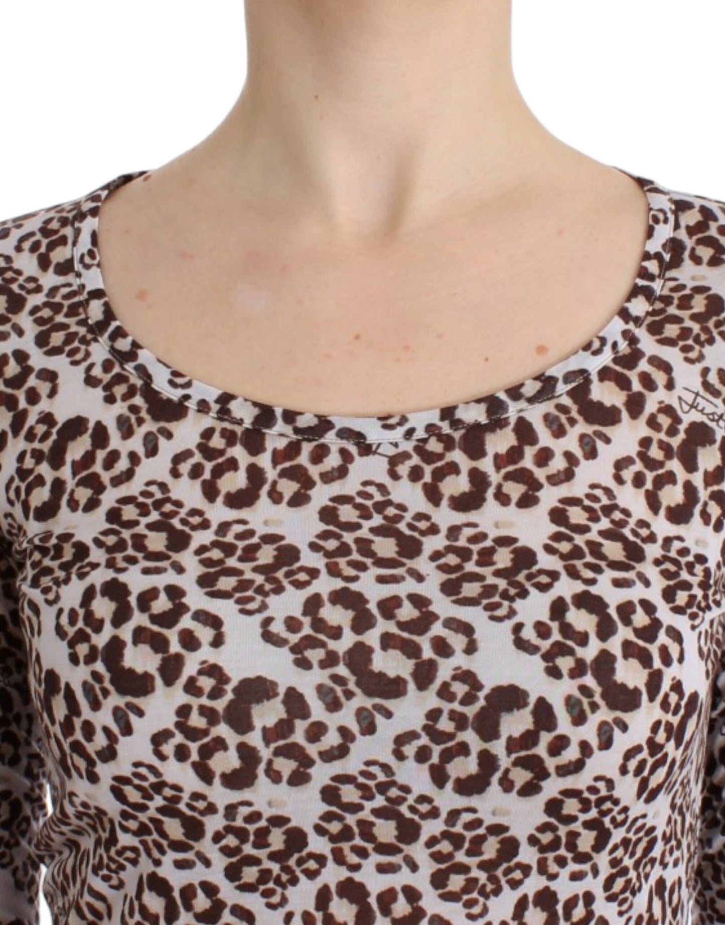 Cavalli Elegant Floral Lace Longsleeve Top IT44 | L