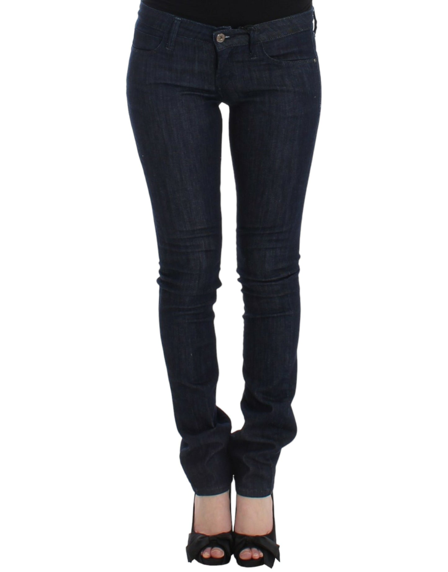 Costume National Chic Dark Blue Skinny Leg Jeans W26