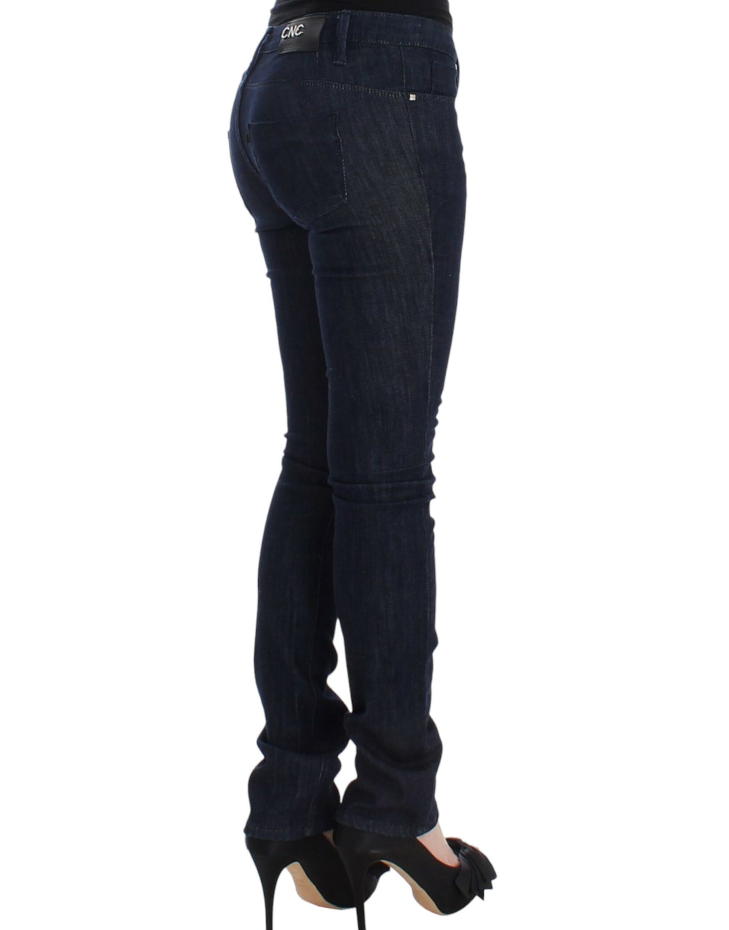 Costume National Chic Dark Blue Skinny Leg Jeans W26