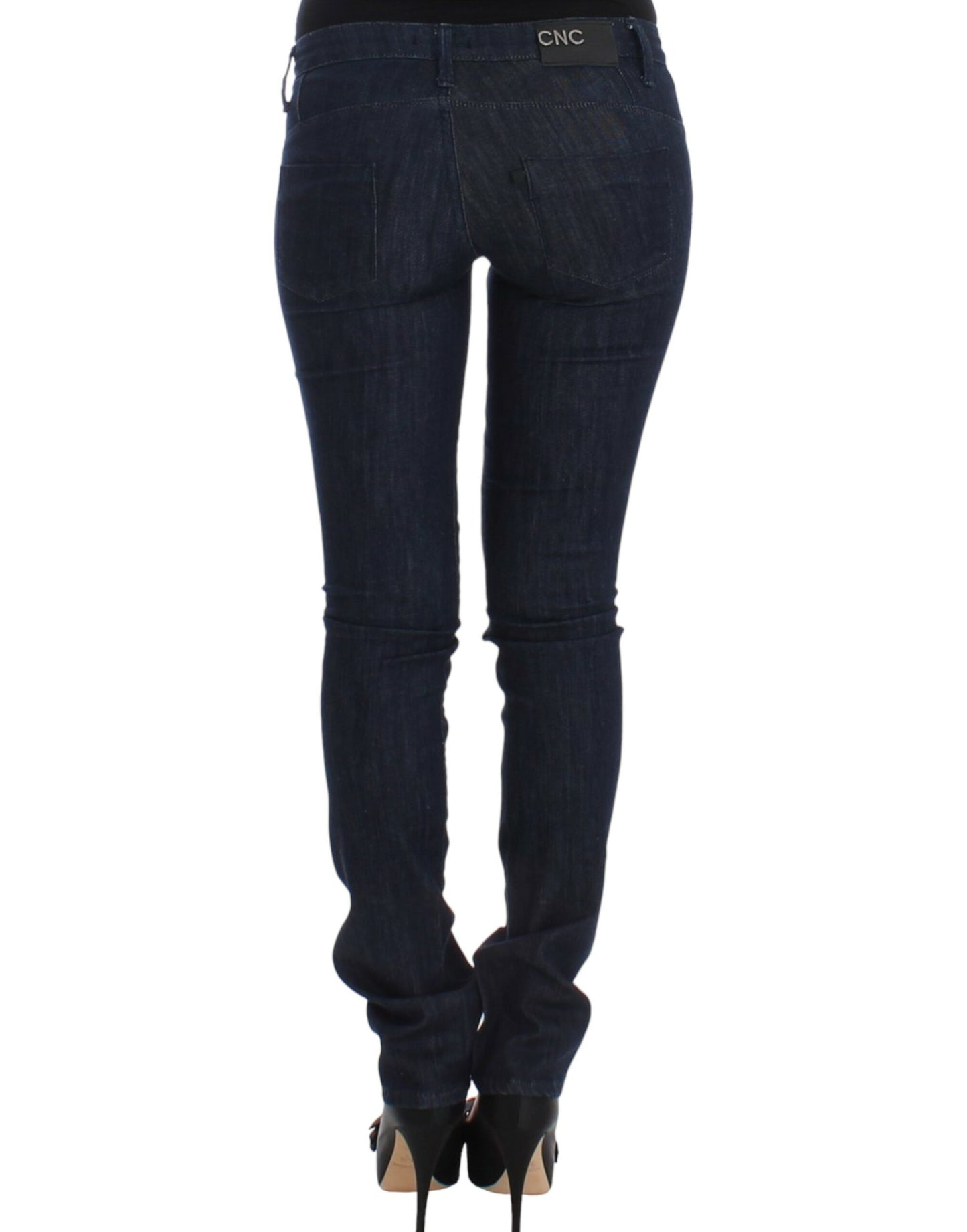 Costume National Chic Dark Blue Skinny Leg Jeans W26