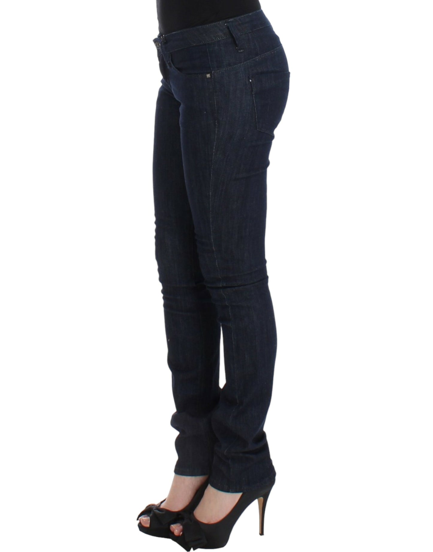 Costume National Chic Dark Blue Skinny Leg Jeans W26