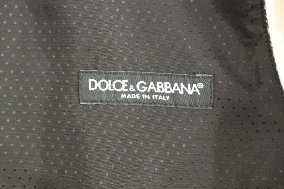 Dolce & Gabbana Elegant Single Breasted Gray Dress Vest IT48 / M