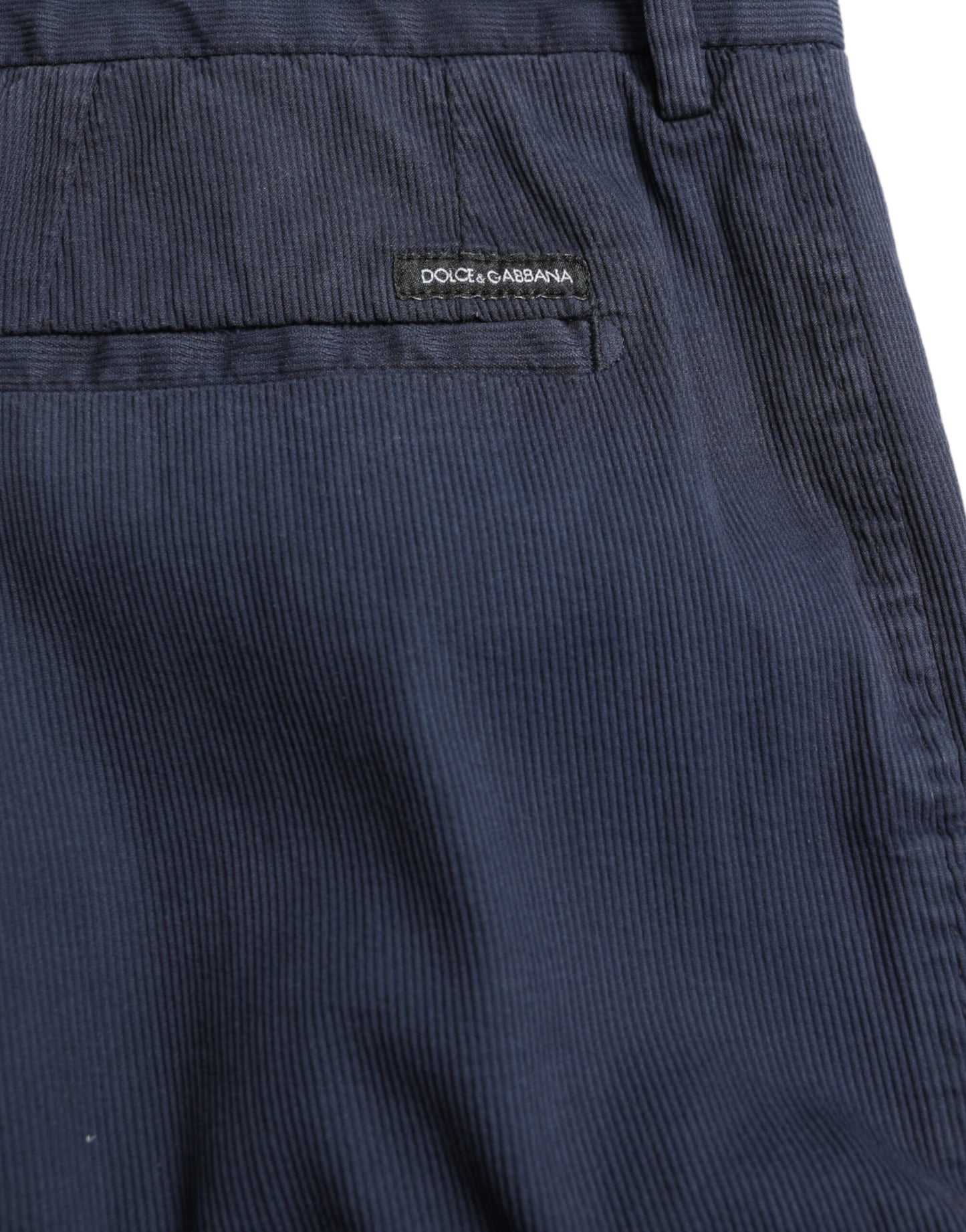 Dolce & Gabbana Elegant Dark Blue Skinny Dress Pants IT50 / L