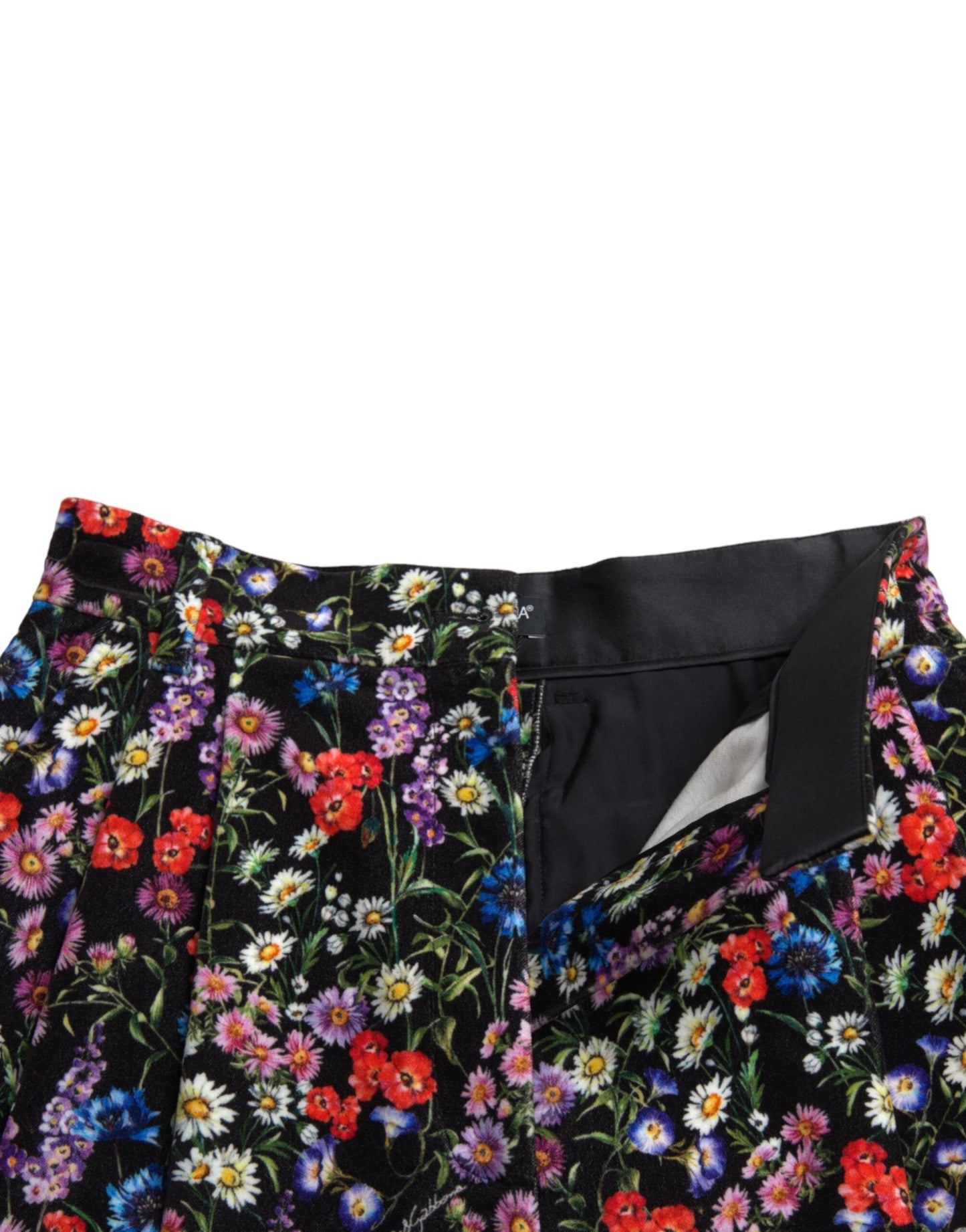 Dolce & Gabbana Chic Floral High Waist Hot Pants Shorts IT40 / S