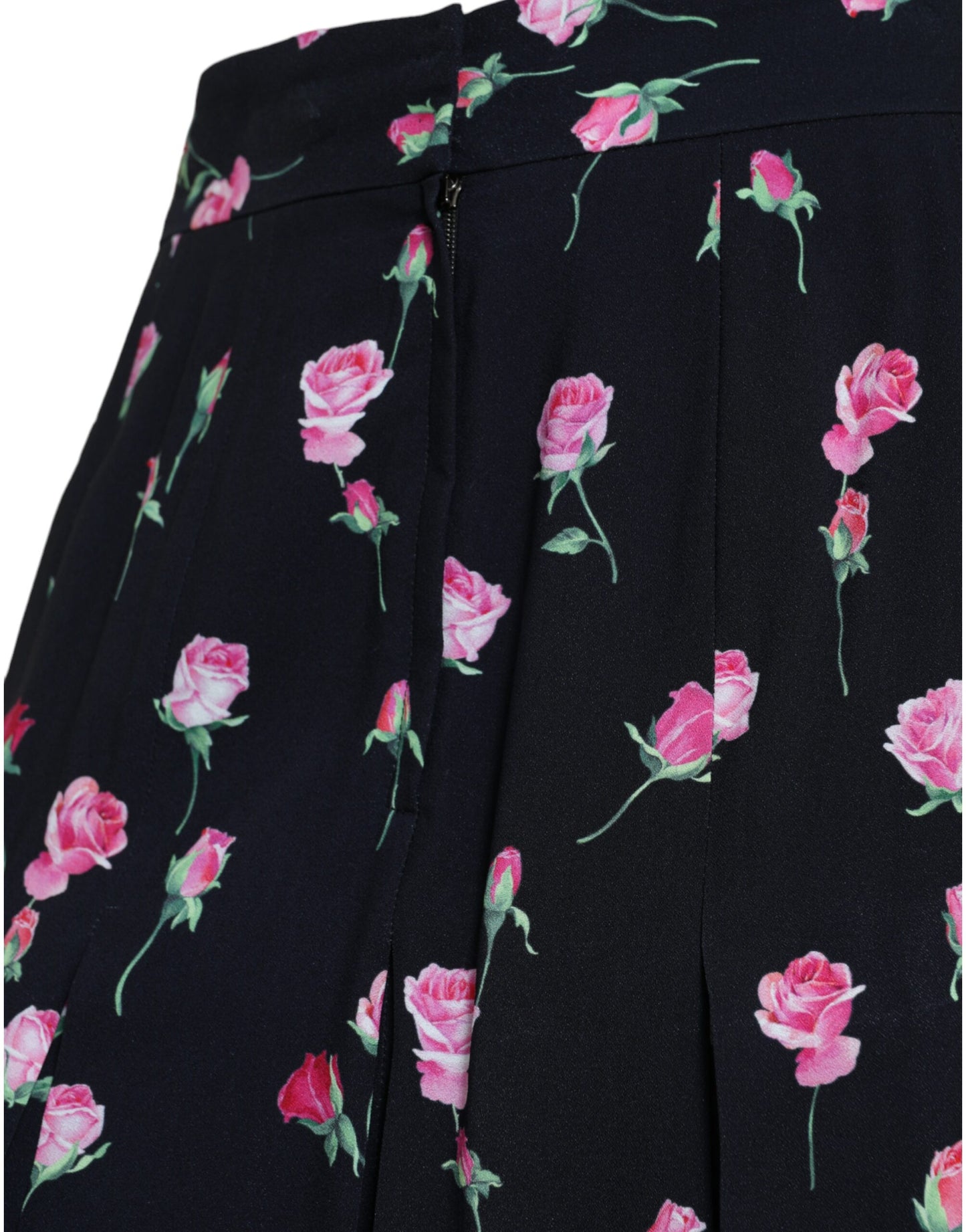 Dolce & Gabbana Elegant Floral A-Line Knee-Length Skirt IT40 | S