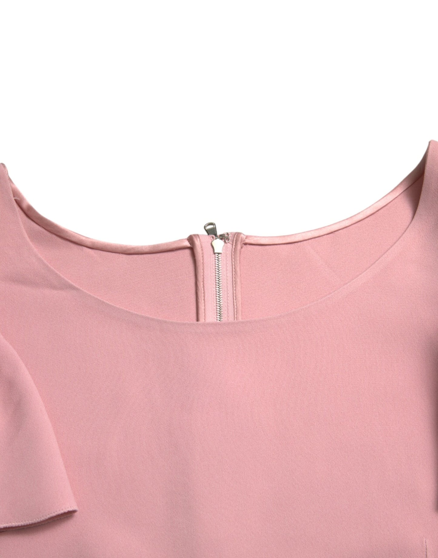 Dolce & Gabbana Chic Pink Bell Sleeve Top IT44 / L