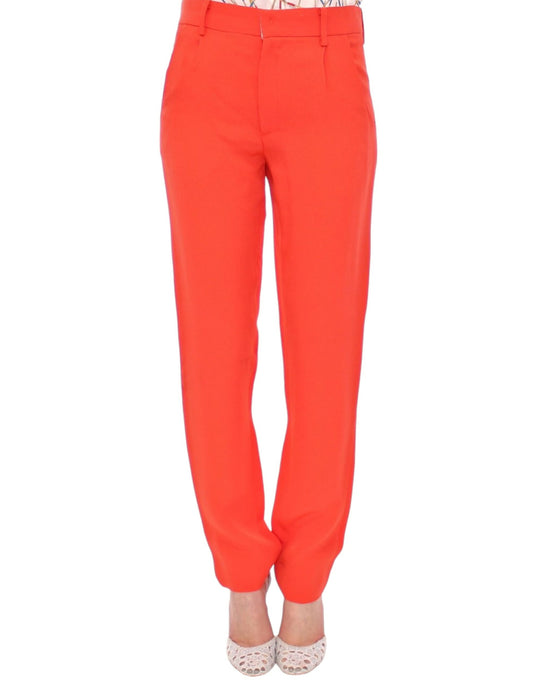 CO|TE Chic Orange Boyfriend Pants - Italian Crafted IT40 | S