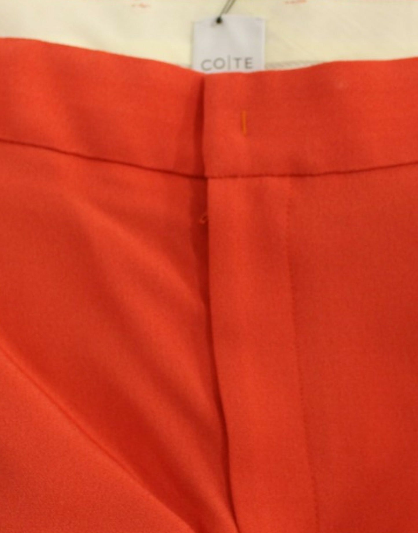 CO|TE Chic Orange Boyfriend Pants - Italian Crafted IT40 | S