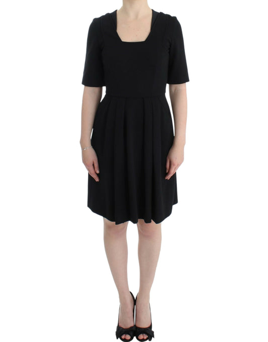 CO|TE Elegant Black Short Sleeve Venus Dress IT40 | S