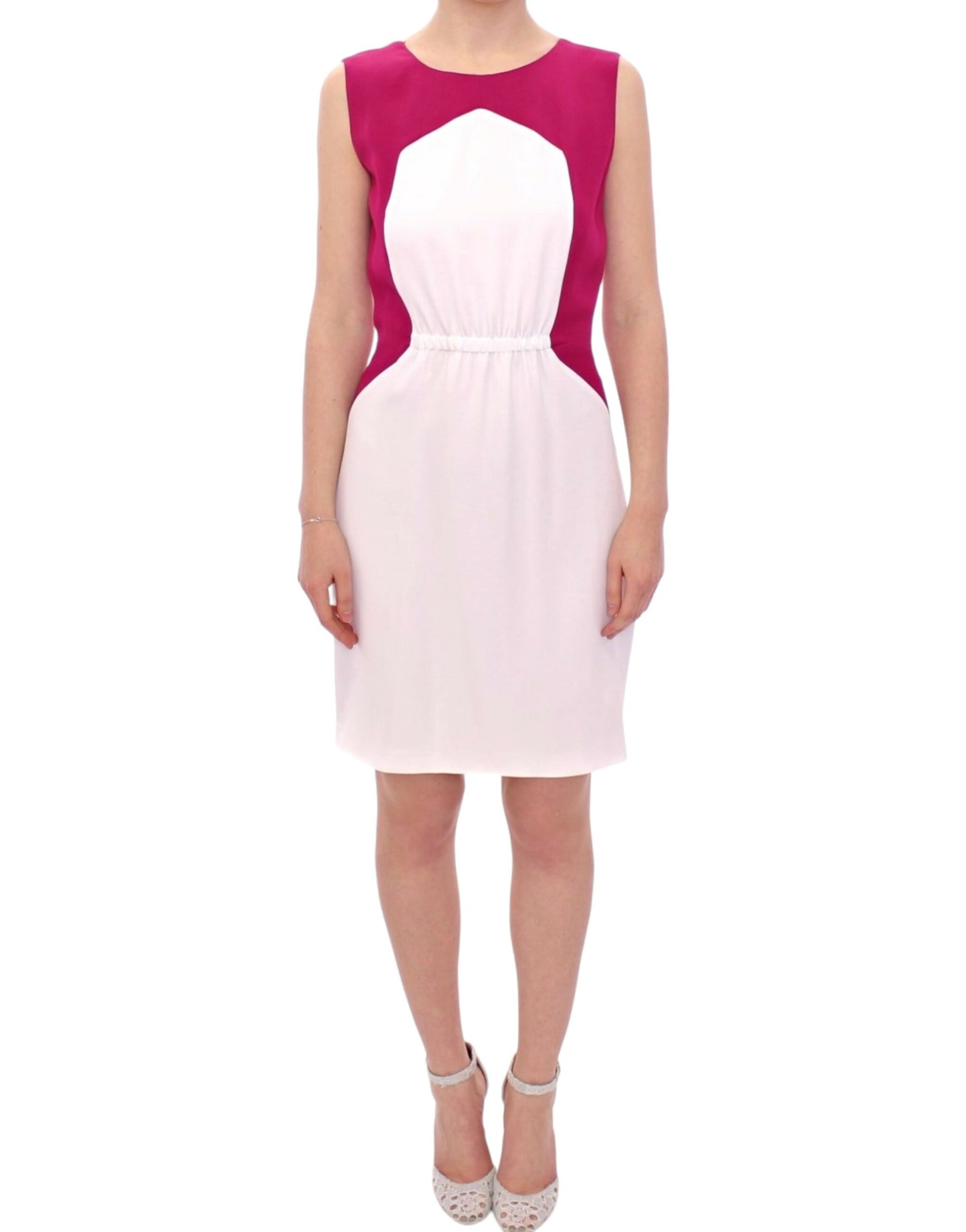 CO|TE Chic Pink & White Shift Dress IT42 | M