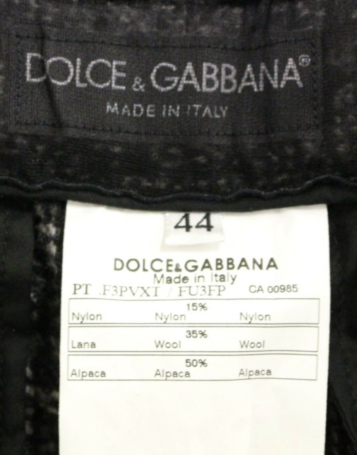 Dolce & Gabbana Elegant Gray Alpaca Blend Shorts IT44 | L