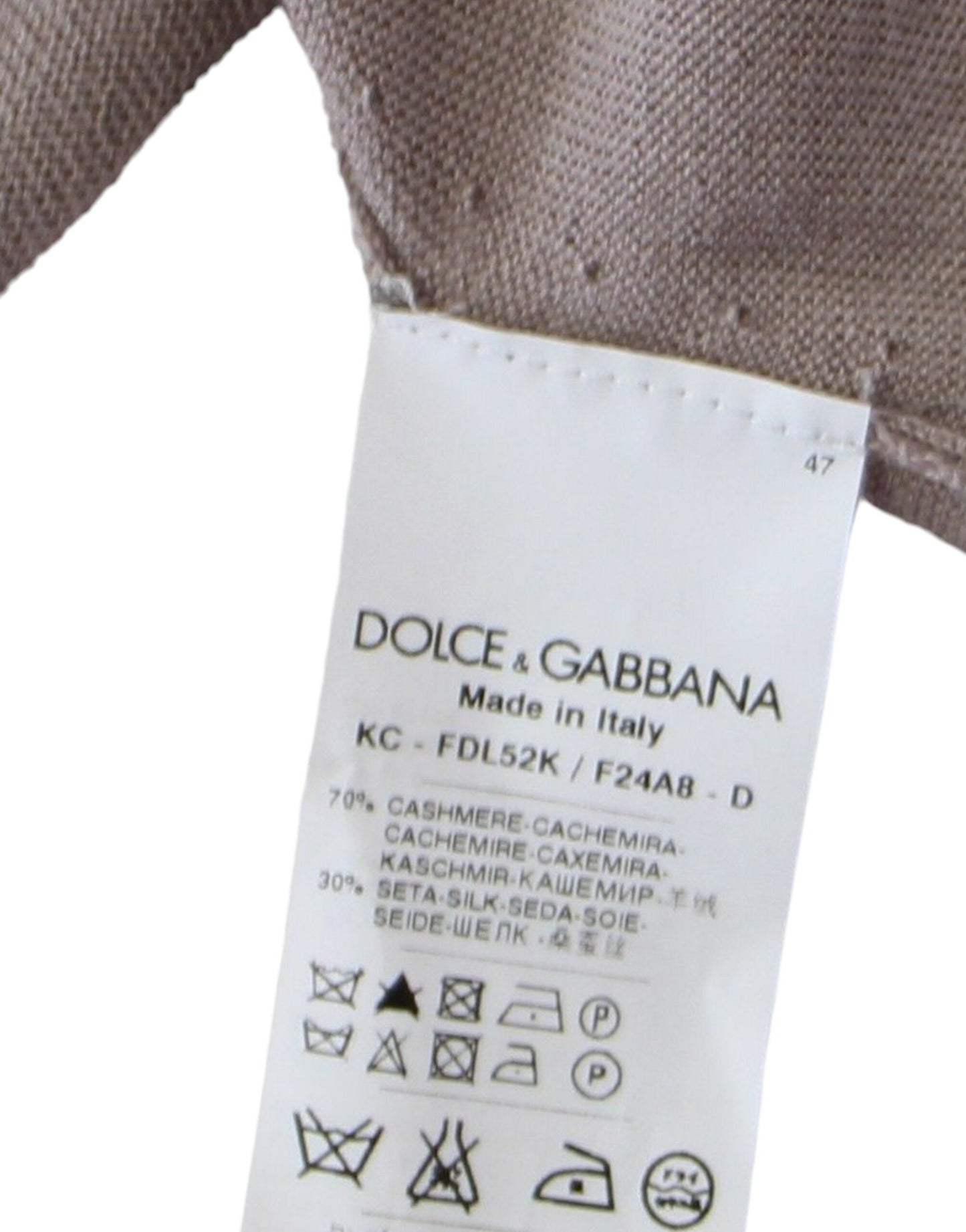 Dolce & Gabbana Elegant Cashmere-Silk Blend Light Knit Shrug IT36 / XS