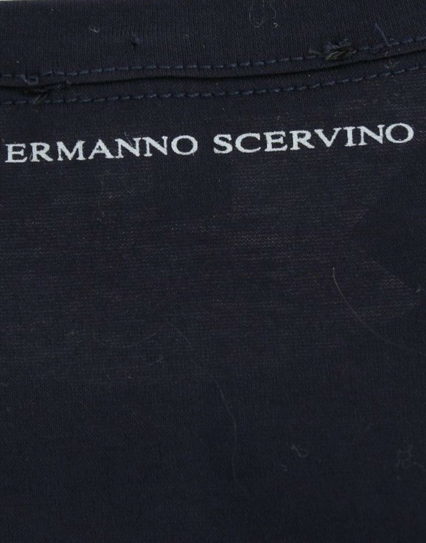 Ermanno Scervino Elegant Blue Cotton Sweater IT4 | M