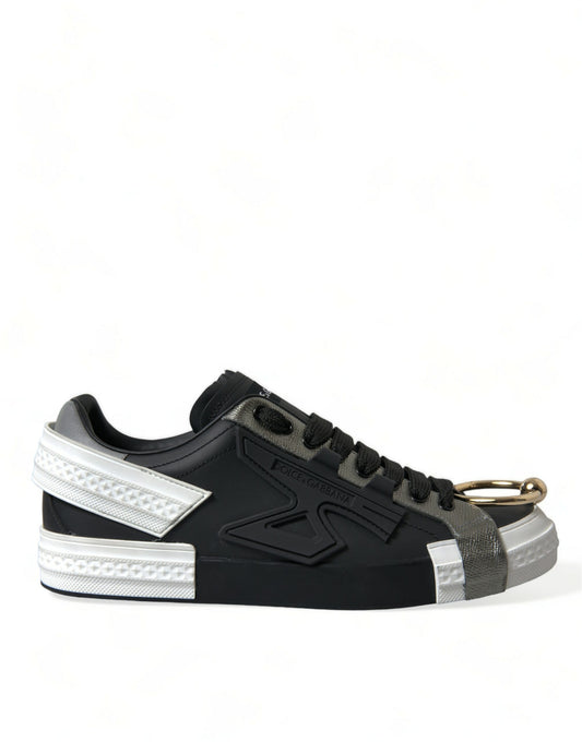 Dolce & Gabbana Elegant Calfskin Low Top Sneakers EU44 / US11