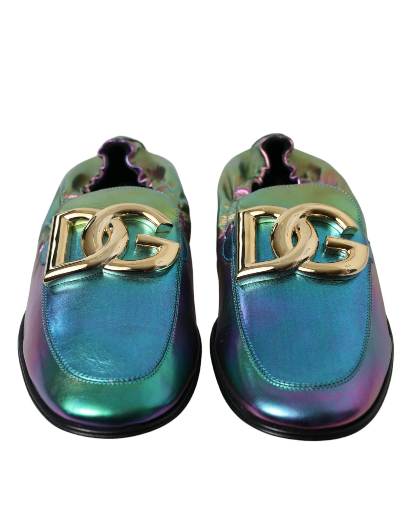 Dolce & Gabbana Elegant Iridescent Loafers for Gents EU43 / US10