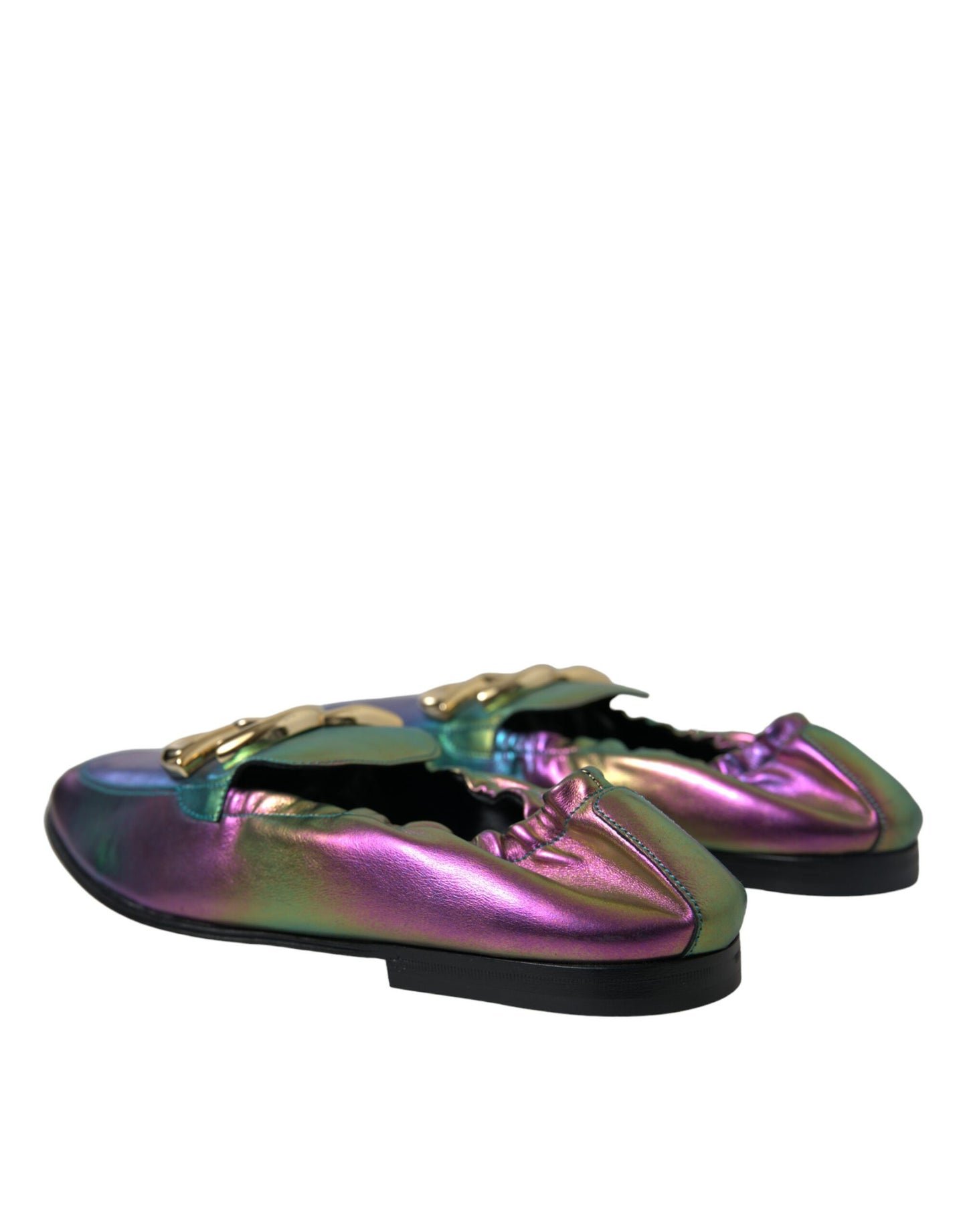 Dolce & Gabbana Elegant Iridescent Loafers for Gents EU43 / US10