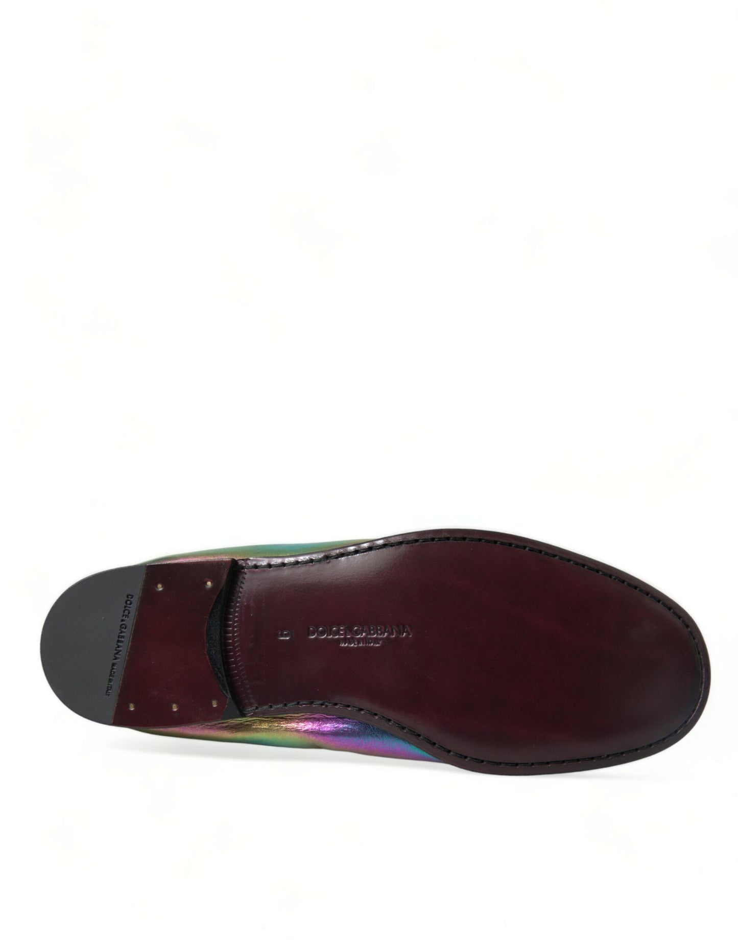 Dolce & Gabbana Elegant Iridescent Loafers for Gents EU43 / US10