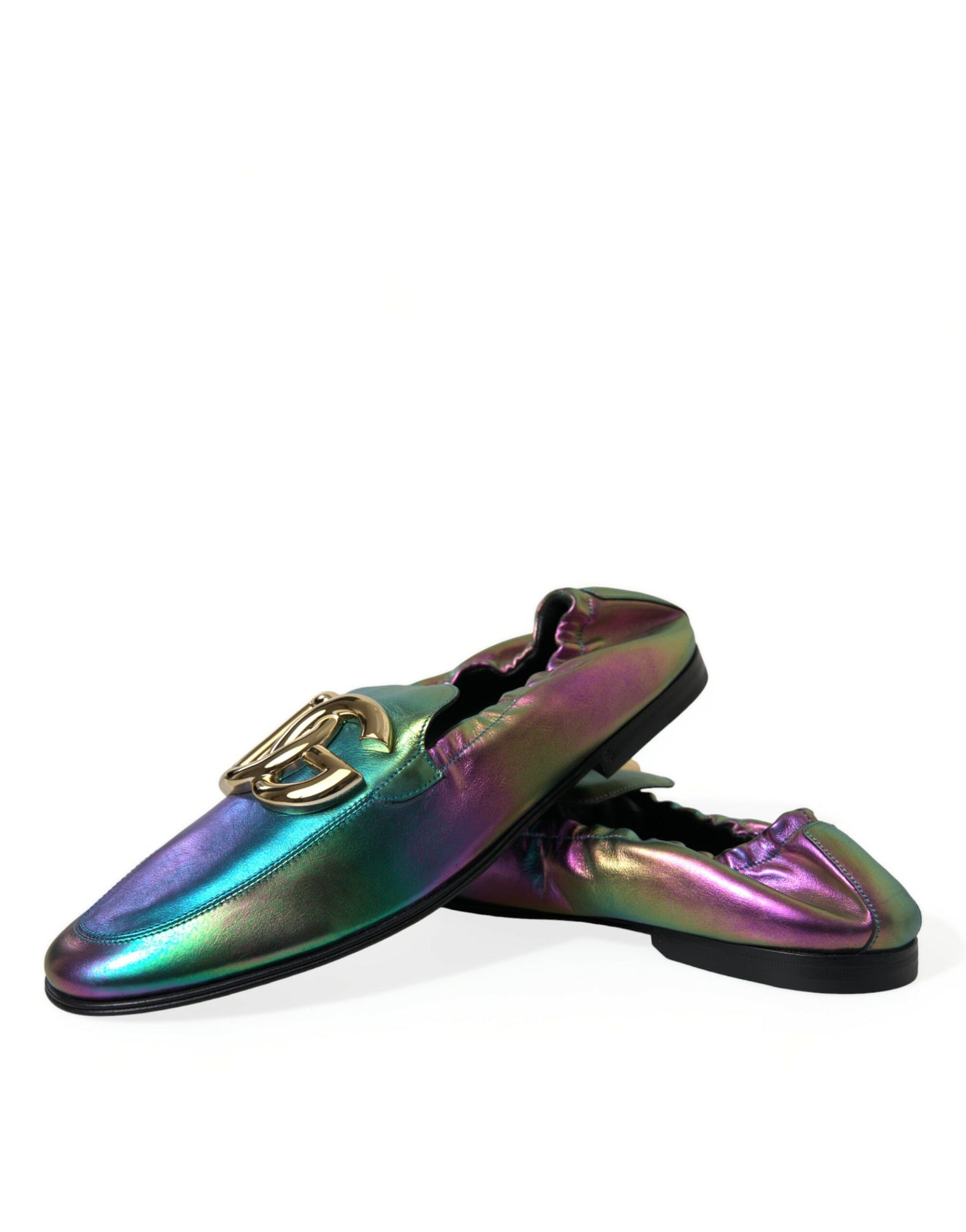 Dolce & Gabbana Elegant Iridescent Loafers for Gents EU43 / US10