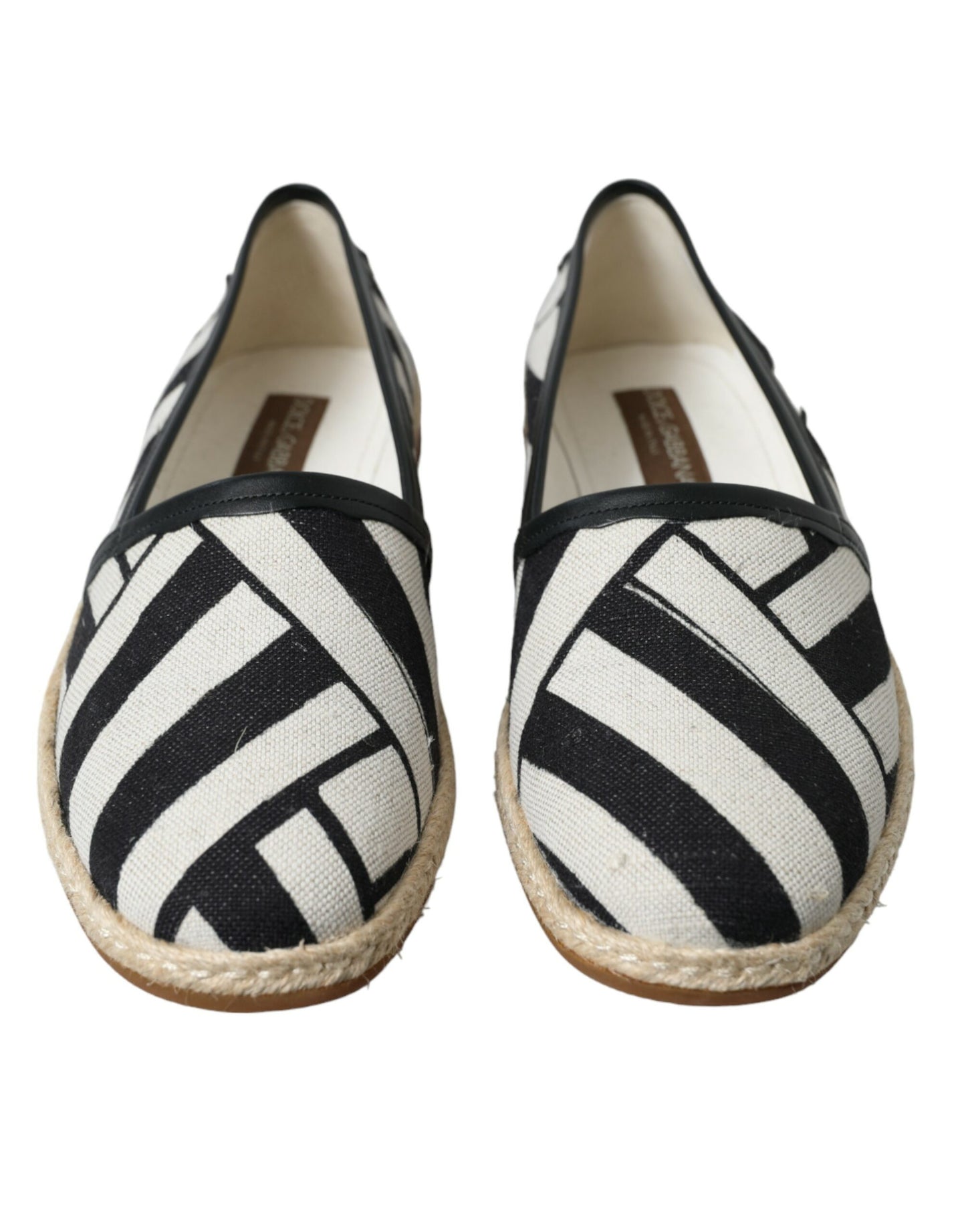 Dolce & Gabbana Chic Striped Canvas Espadrilles EU42 / US9