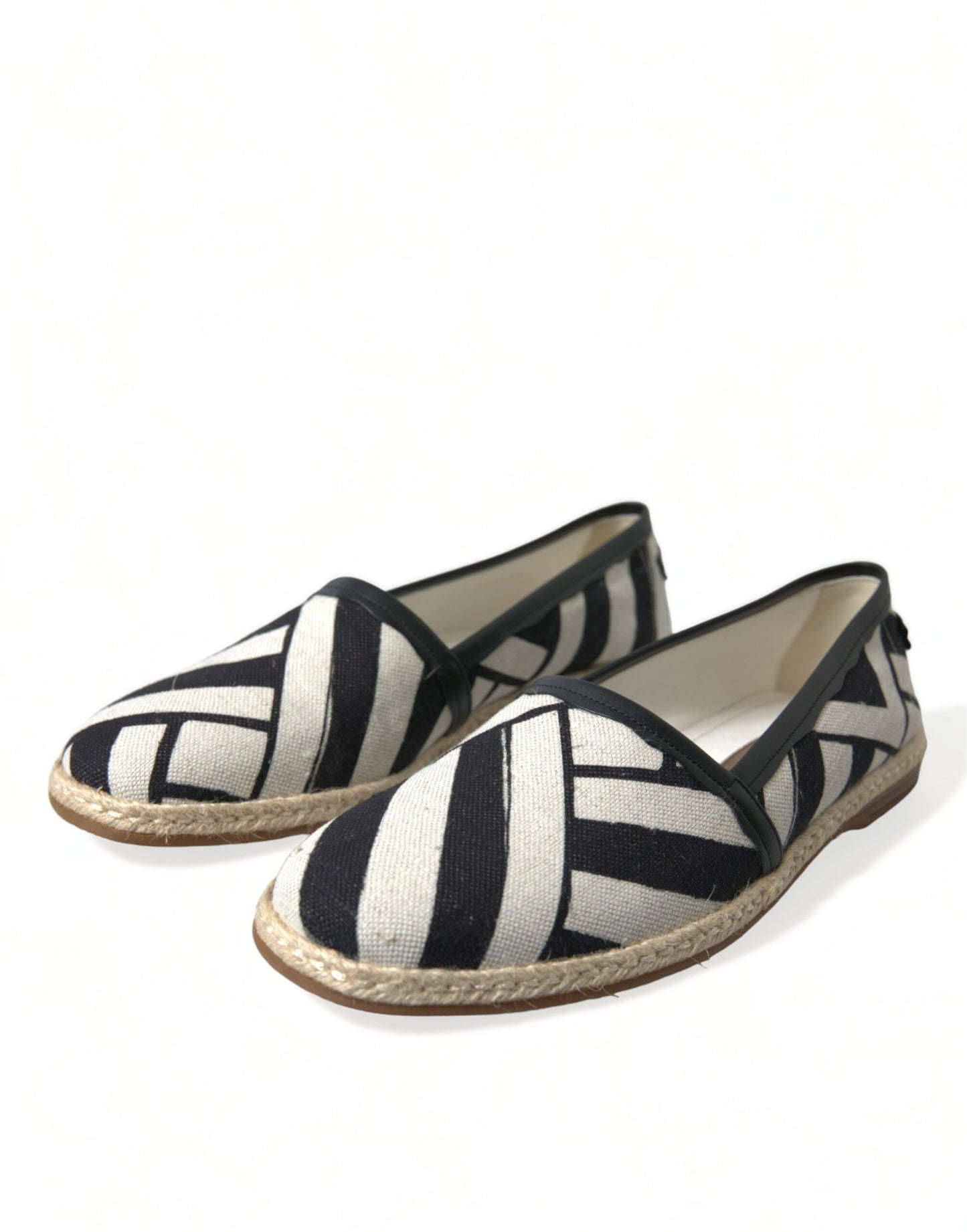 Dolce & Gabbana Chic Striped Canvas Espadrilles EU42 / US9