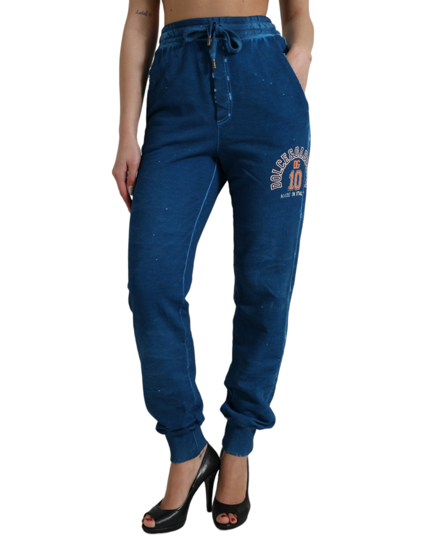 Dolce & Gabbana Elevated Cotton Jogger Sweatpants IT40 | S