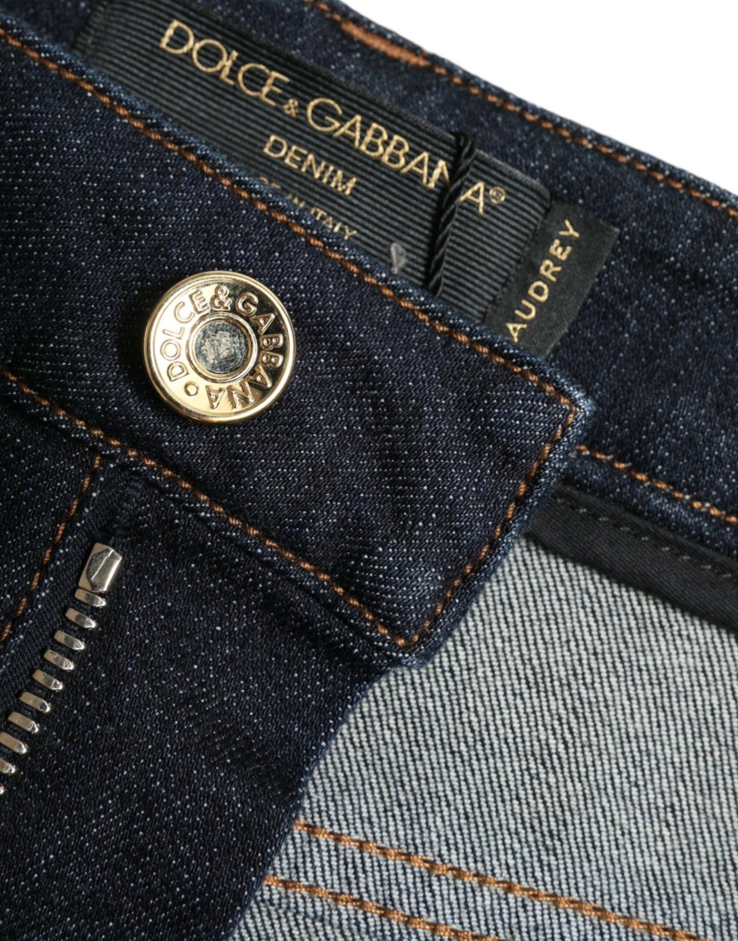 Dolce & Gabbana Sleek Mid-Waist Stretch Denim Jeans IT40 | S