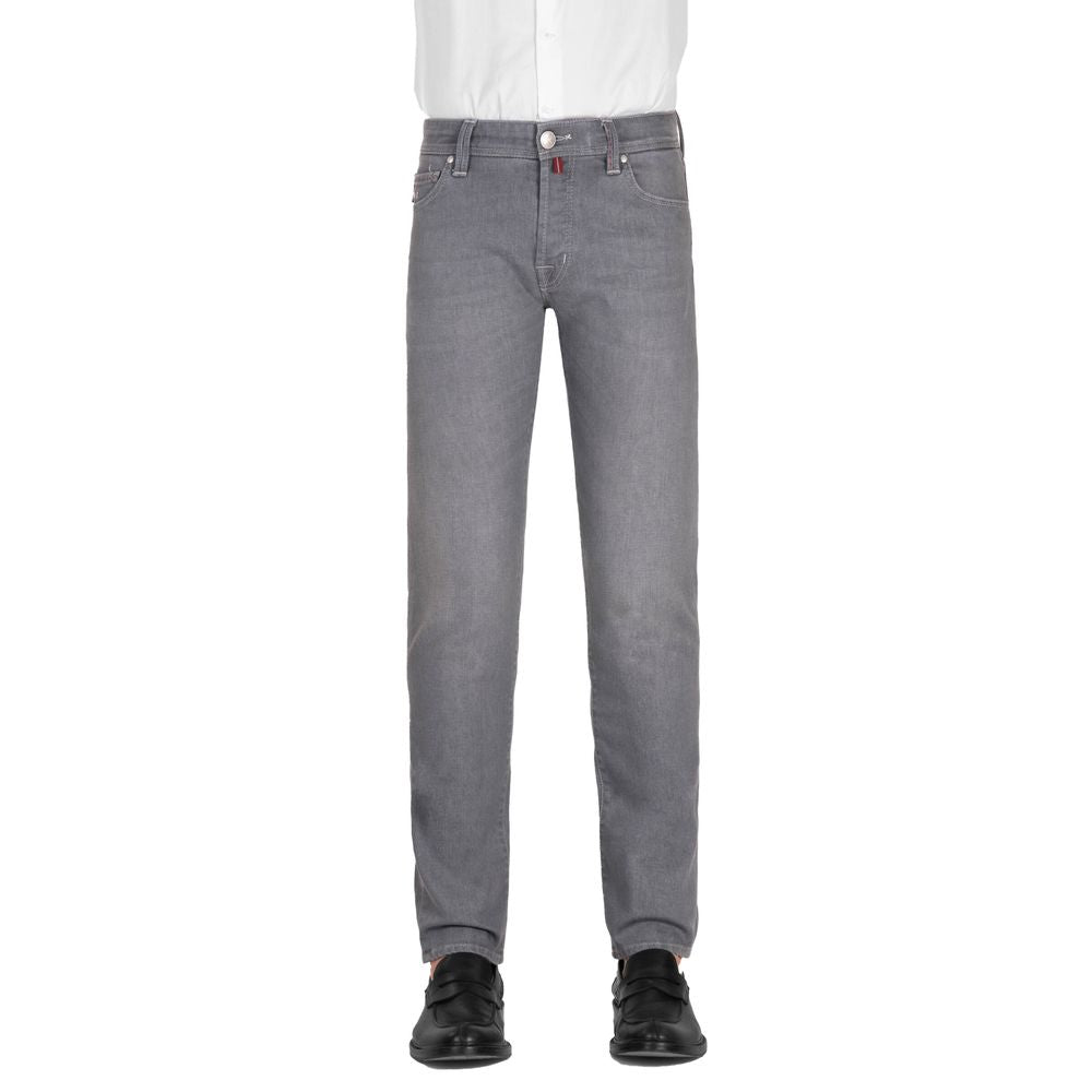 Tramarossa Gray Cotton Men's Jeans